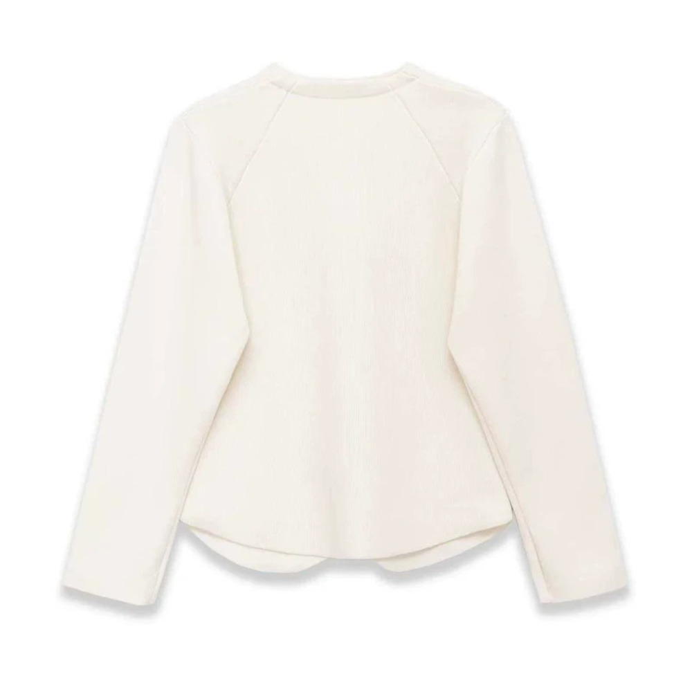 ZARA Summer Chic Versatile Ribbed Waist Knit Top